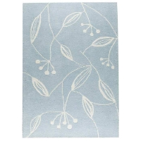 Helena Hand Tufted Wool Rug in Blue
