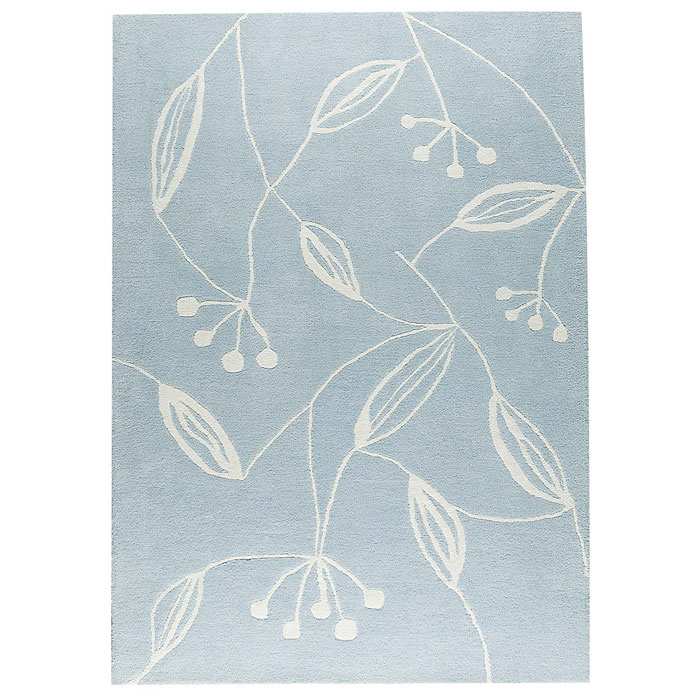 Helena Hand Tufted Wool Rug in Blue 