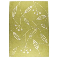 Helena Hand Tufted Wool Rug in Green