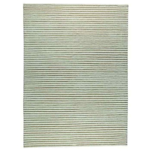 Hildemar Hand Woven Wool Rug in White 