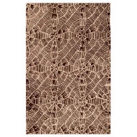 Holda Beige and Brown Hand Tufted Wool Rug