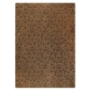 Huberta Hand Tufted Wool Rug in Brown and Black 