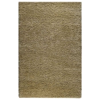 Iris Hand Woven Shaggy Rug in Cream
