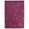 Ingrid Hand Tufted Wool Rug in Fuchsia 