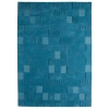 Ingrid Hand Tufted Wool Rug in Turquoise 