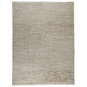 Isolde Hand Woven Wool and Hemp Rug in Off-White 