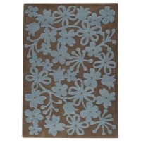Jessie Hand Tufted Wool Rug in Grey