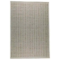 Jordana Beige Hand Woven Wool with Felt Details