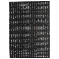 Jordana Charcoal Hand Woven Wool with Felt Details