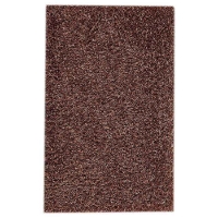 June Hand Woven Polyester Shaggy Rug in Lilac