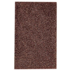 June Hand Woven Polyester Shaggy Rug in Lilac 