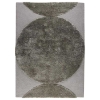 Keeley Hand Tufted Wool Rug in Silver 