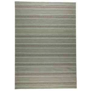 Lakshmi Beige Hand Woven Wool with Felt Details 