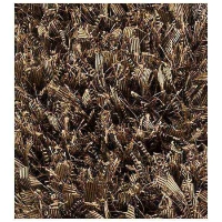 Lucetta Hand Woven Polyester Shaggy Rug in Olive