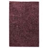 Lucetta Hand Woven Polyester Shaggy Rug in Purple - KMAT-2039-PURPLE