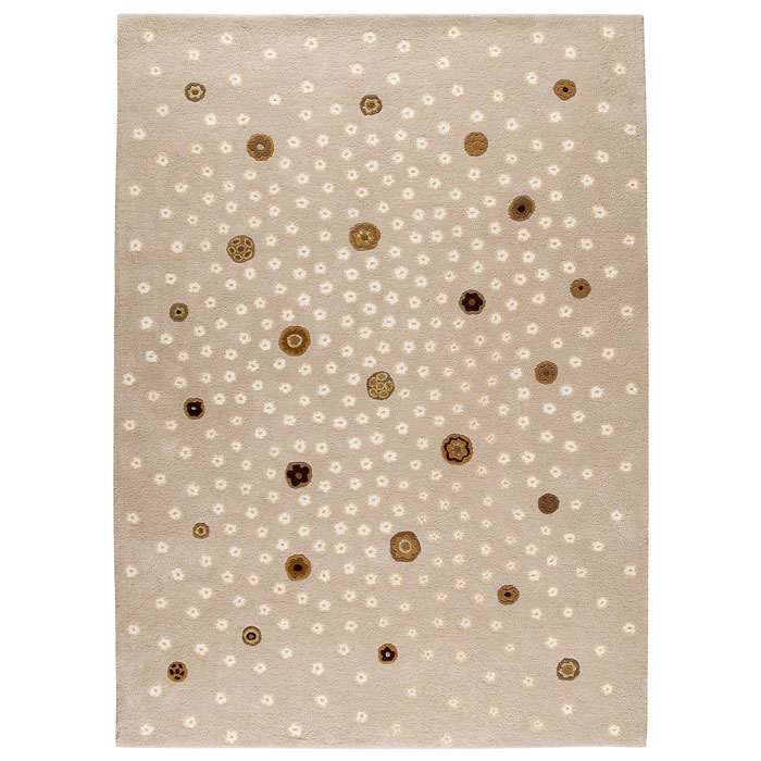 Midori Hand Tufted Wool Rug in Natural 