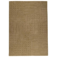 Misha Hand Tufted Wool Rug in Beige