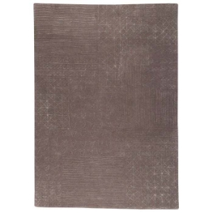 Misha Hand Tufted Wool Rug in Grey 