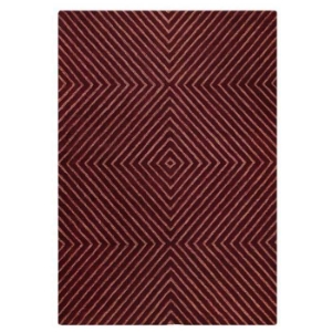 Nadia Hand Tufted Indian Wool Rug in Mauve 
