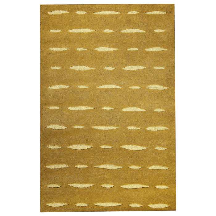 Rosetta Hand Tufted Indian Wool Rug in Olive 