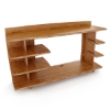 Sustainable 43'' Straight Hutch - LEG-HTAO-110