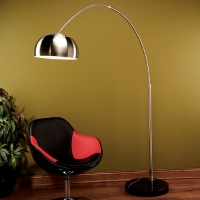 Chrome Arch Floor Lamp