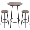 Zella Bar Table with Stools - LMS-B-FT-ZELLA-X