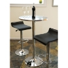 Ale Adjustable Height Bar Stool - Black Seat - LMS-BS-TW-ALE-BK
