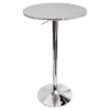 Bistro Height Adjustable Bar Table - Round 