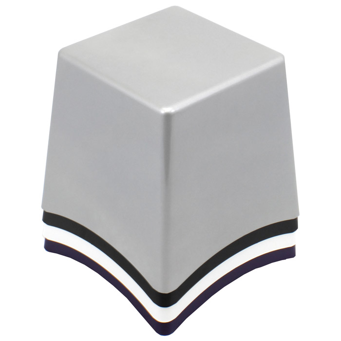 Ping Plastic Stackable Stool in White | DCG Stores