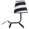 Woof Table Lamp - Black, White - LMS-LS-L-WFTBL-B-BW