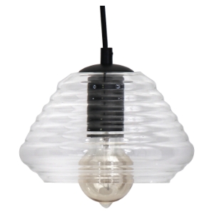 Torus Triangle Pendant - Clear 