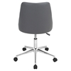 Marche Height Adjustable Office Chair - Swivel, Gray - LMS-OFC-MARCHE-GY