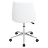 Marche Height Adjustable Office Chair - Swivel, White - LMS-OFC-MARCHE-W