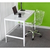 Pia Rectangular Office Desk - White - LMS-TB-CF-PIA-W-W