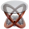 Linx Wood and Glass Coffee Table - LMS-TB-SW-LINX