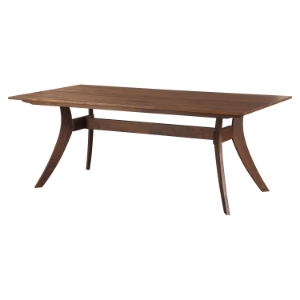 Florence Small Rectangular Dining Table - Walnut 