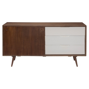 Blossom Sideboard - 3 Drawers, Brown 