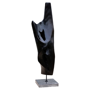 Jeb Teak Sculpture - Dark Brown 