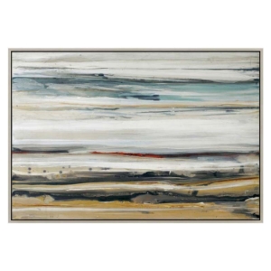 Color Swathe Wall Decor with Frame Large 