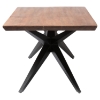 Air Loft Rectangular Dining Table - Brown - MOES-LX-1007-03