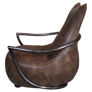 Carlisle Club Chair - Light Brown 