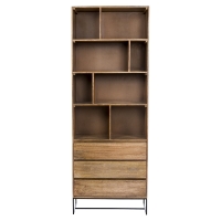 Colvin Shelf with 3 Drawers