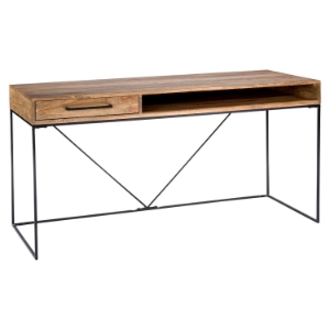 Colvin Office Desk - 1 Drawer, Natural 
