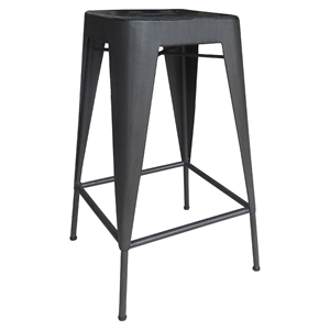 Brooklyn Backless Counter Stool - Black (Set of 2) 