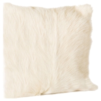 Goat Fur Pillow - Natural