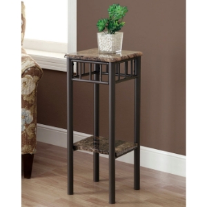 Illusion Plant Stand - Lower Shelf, Bronze Finish 