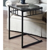 Illusion Snack Table / Laptop Stand - Charcoal Finish, Metal - MNRH-I-3063
