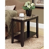 Presto Side Table with Lower Shelf - Cappuccino - MNRH-I-3114
