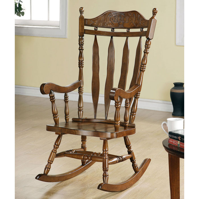 Freedom Rocking Chair - Arrow Back, Dark Walnut | DCG Stores